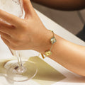Gold Clover Bracelet – Waterproof & Tarnish Free | Daph Quality