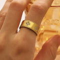 Clover Gold Ring - Tarnish Free