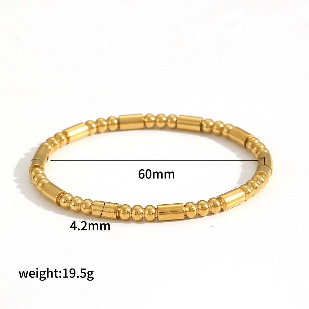 Gold Bangle Bracelet – Waterproof & Tarnish Free | Daph Quality